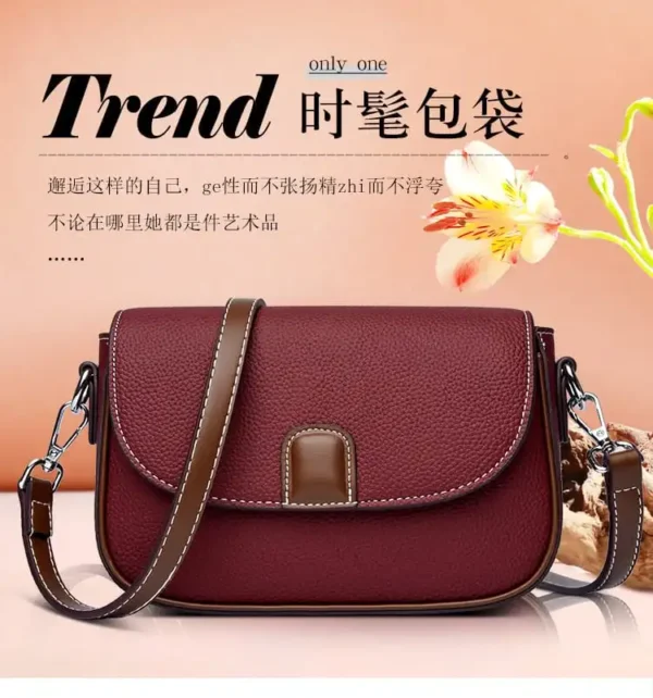 PU Leather Hand Bags | Women Fashion Crossbody Bags (Maroon Color)