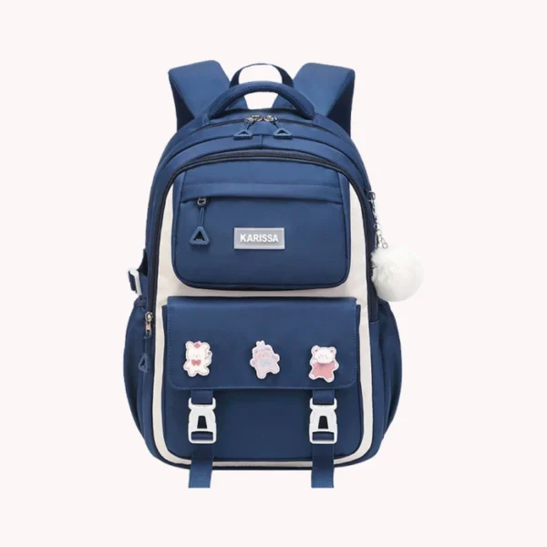 Kids Backpack | Waterproof Children School Bags (Blue)